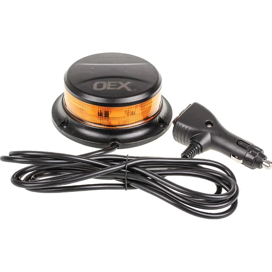 OEX Slimline Amber LED Beacon Magnetic Mount Class 1 ACX2368